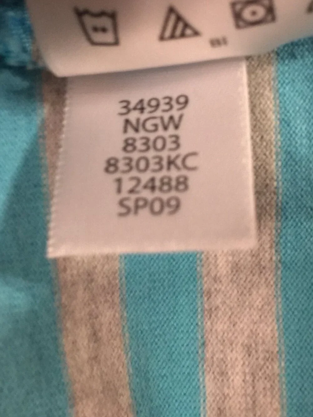 Hanna Andersson 150 blue grey striped circles appliqué short sleeve dress
